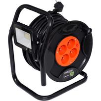 ilgintuvas 3x2,5 - Kraft&Dele KD4021 30m būgninis ilgintuvas su LED indikatoriumi - 9 nuotrauka