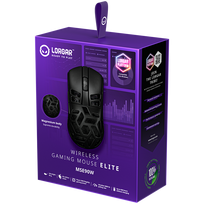 lorgar - LORGAR MSE90W Wireless Gaming Mouse Elite Juodas (Black) - 2 nuotrauka