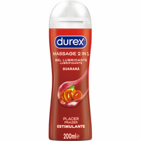 durex - Durex Play 2in1 masažinis gelis lubrikantas su Guarana, 200ml - 2 nuotrauka