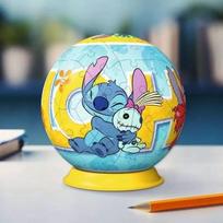 ravensburger 3d puzzle -  Disney Ball Stitch with ears, 17.5 cm, mėlyna - 2 nuotrauka
