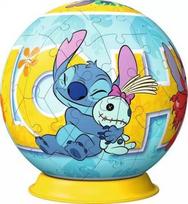 ravensburger 3d puzzle -  Disney Ball Stitch with ears, 17.5 cm, mėlyna - 4 nuotrauka
