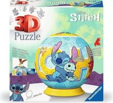 ravensburger 3d puzzle -  Disney Ball Stitch with ears, 17.5 cm, mėlyna - 5 nuotrauka
