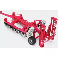 discoveri 2 - Bruder Kuhn Discover XL akėčios, 02217, raudona (Red) - 2 nuotrauka