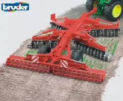 discoveri 2 - Bruder Kuhn Discover XL akėčios, 02217, raudona (Red) - 5 nuotrauka