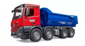 bruder - BRUDER Mercedes Benz Arocs Halfpipe savivartis, 03621, Mėlyna (Blue) - 4 nuotrauka