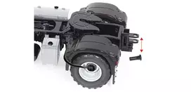 sunkvezimio su priekaba - WIKING MAN TGS 18.510 4x4 BL 2 ašių traktorius (Baltas - White) - 6 nuotrauka