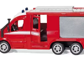 super 50 - Siku Mercedes-Benz Sprinter 6x6 Fire Engine 2113 - 3 nuotrauka