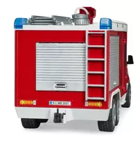 mercedes sprinter - BRUDER MB Sprinter gaisrinė mašina, 02680, raudona (Red) - 6 nuotrauka