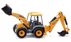 modely - SIKU SUPER JCB 4CX Backhoe Loader, Geltona (Yellow) - 3 nuotrauka