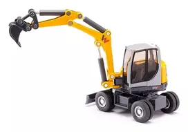 super 50 -  Siku Super Series Wacker Neuson EW65 3560  (geltona/pilka) - 4 nuotrauka