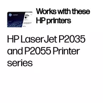 hp 300 kasete - Toneris HP juodas | 2300psl | HP LaserJet P2035/P2055d/P2055dn - 7 nuotrauka