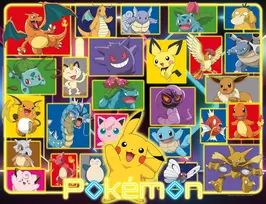 deta - Ravensburger Glowing Pokémon, 98 x 75 cm, 2000 det. - 3 nuotrauka