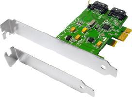 pcie ispletimo plokste - Stacionarus kompiuteris Dawicontrol PCI Card PCI-e DC-600e RAID 2-Kanal SATA3 Blist - 2 nuotrauka