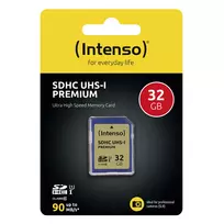 sd kortele 2gb - Intenso 32GB SDHC UHS-I Class 10 - 4 nuotrauka