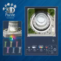 ravensburger 3d puzzle - Ravensburger Iconics Leaning Tower Of Pisa, 216 det. - 4 nuotrauka