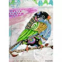 ravensburger puzzle 1000 - Ravensburger Swirly Bird, 70 x 50 cm, 1000 det. - 2 nuotrauka
