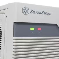 korpusas silverstone - SilverStone SST-FLP01W, kreminė (Cream) - 3 nuotrauka