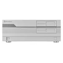 korpusas silverstone - SilverStone SST-FLP01W, kreminė (Cream) - 8 nuotrauka