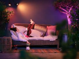 led sviestuvai ip65 - Philips 17428/30/P7 - Akcentinis lauko LED RGB šviestuvas Hue LILY LED/8W/230V IP65 - 2 nuotrauka
