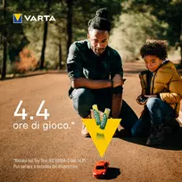 elementos - Varta Rechargeable Batteries AAA 4x 1000mAh - 5 nuotrauka