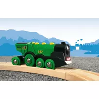 gelezinkel - BRIO didelis garvežys, žalias 33593 - 2 nuotrauka