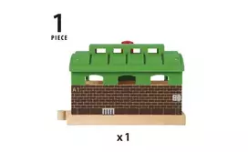 gelezinkeliams - BRIO RAILWAY traukinio garažas, 33574000 - 2 nuotrauka