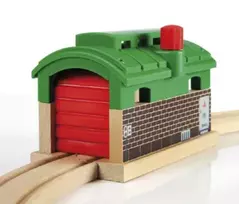 gelezinkeliams - BRIO RAILWAY traukinio garažas, 33574000 - 5 nuotrauka