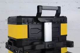 irankiu deze stanley - Stanley 1-95-621 įrankių dėžė Juoda, Geltona - 6 nuotrauka