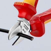 reples knipex elektrikui - Replės kirpimui Knipex 70 02 140, 140 mm - 3 nuotrauka