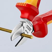 reples knipex elektrikui - Replės kirpimui Knipex 70 02 140, 140 mm - 5 nuotrauka