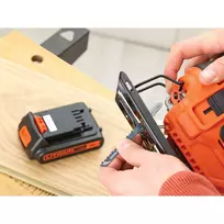 siaurapjuklis black decker - Black&Decker BDCJS18N 18V - 2 nuotrauka
