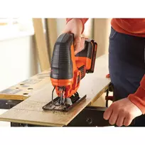 siaurapjuklis black decker - Black&Decker BDCJS18N 18V - 4 nuotrauka