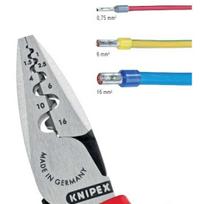 laido antgalis 16mm - Antgalių užspaudimo replės KNIPEX 9772 - 3 nuotrauka