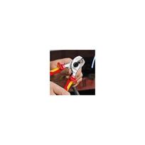 reples knipex elektrikui - Elektrikų kabelio žirklės KNIPEX 9516, 165mm - 2 nuotrauka