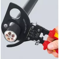 zirkles knipex - Terkšlinės kabelio žirklės 280mm KNIPEX 9536 - 2 nuotrauka