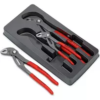 knipex reples - Knipex 00 20 09 V02 Cobra Pliers Set 3pcs - 3 nuotrauka