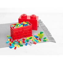 l lego - Daiktadėžė LEGO® Storage Brick 2, 2.6 l, raudona, 125 x 250 x 180 mm - 3 nuotrauka