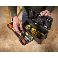 irankiu deze stanley - Įrankių dėžė Stanley, 18 x 13 x 32,5 cm - 6 nuotrauka