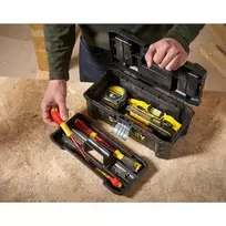 irankiu deze stanley - Įrankių dėžė Stanley, 18 x 13 x 32,5 cm - 8 nuotrauka