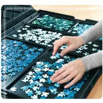 mate - Žaislų dėžė Ravensburger Puzzle Store, juoda - 3 nuotrauka