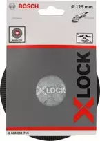 bosch x lock - Šlifavimo padas Bosch X-LOCK, 125 mm kietas - 4 nuotrauka