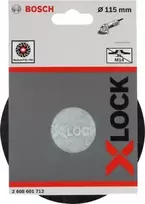 bosch x lock - Šlifavimo padas Bosch 2608601712; 115 mm - 4 nuotrauka