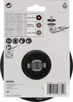 bosch x lock - Šlifavimo padas Bosch 2608601712; 115 mm - 5 nuotrauka