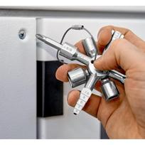 visraktis - Knipex Control Cabinet Keys 001101 - 9 nuotrauka
