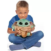 baby yoda - Simba Disney Mandalorian: Baby Yoda, rudas/žalias, 25 cm - 4 nuotrauka