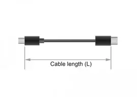displayport kabelis - Delock DisplayPort Cable 8K 3m - 2 nuotrauka