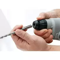 black decker 18v - Akumuliatorinis perforatorius SDS Black&Decker BCD900E2K - 7 nuotrauka