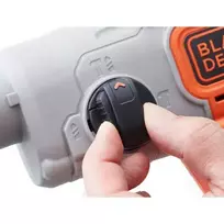 black decker 18v - Akumuliatorinis perforatorius SDS Black&Decker BCD900E2K - 8 nuotrauka