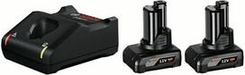 bosch ikrovikliai - Bosch akumuliatorių GBA 12 V, 2 x 6 Ah ir įkroviklio GAL 12 V-40 rinkinys - 2 nuotrauka