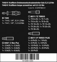 wera torque - Atsuktuvų rinkinys Wera Kraftform Torque, 26 vnt. - 3 nuotrauka